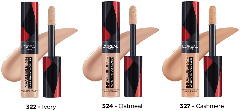 کرم کانسیلر اینفالیبل مور تان شماره 324-Oatmeal