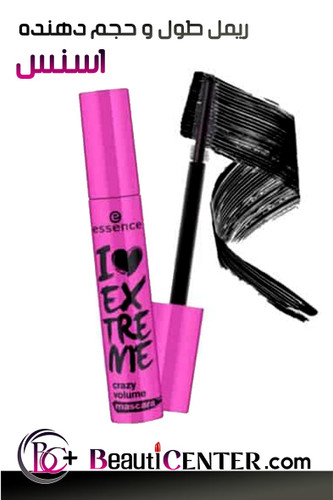ریمل طول و حجم دهنده اسنس صورتی