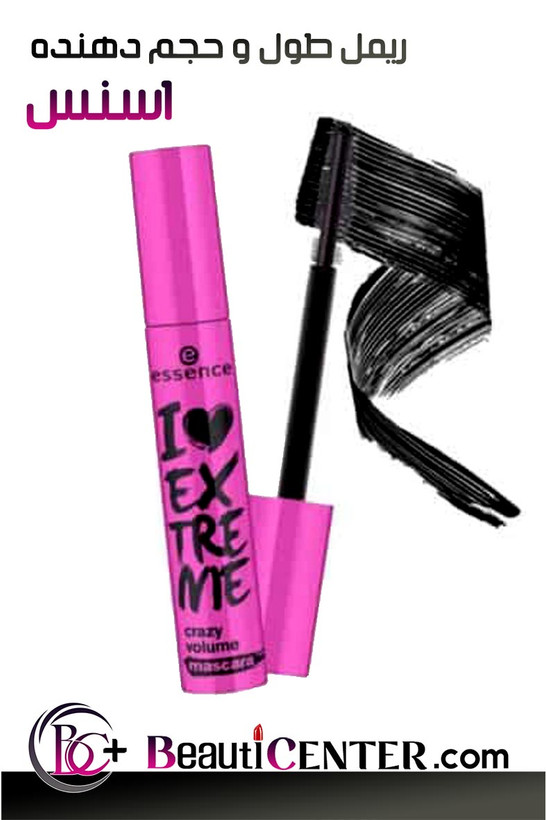 ریمل طول و حجم دهنده اسنس صورتی